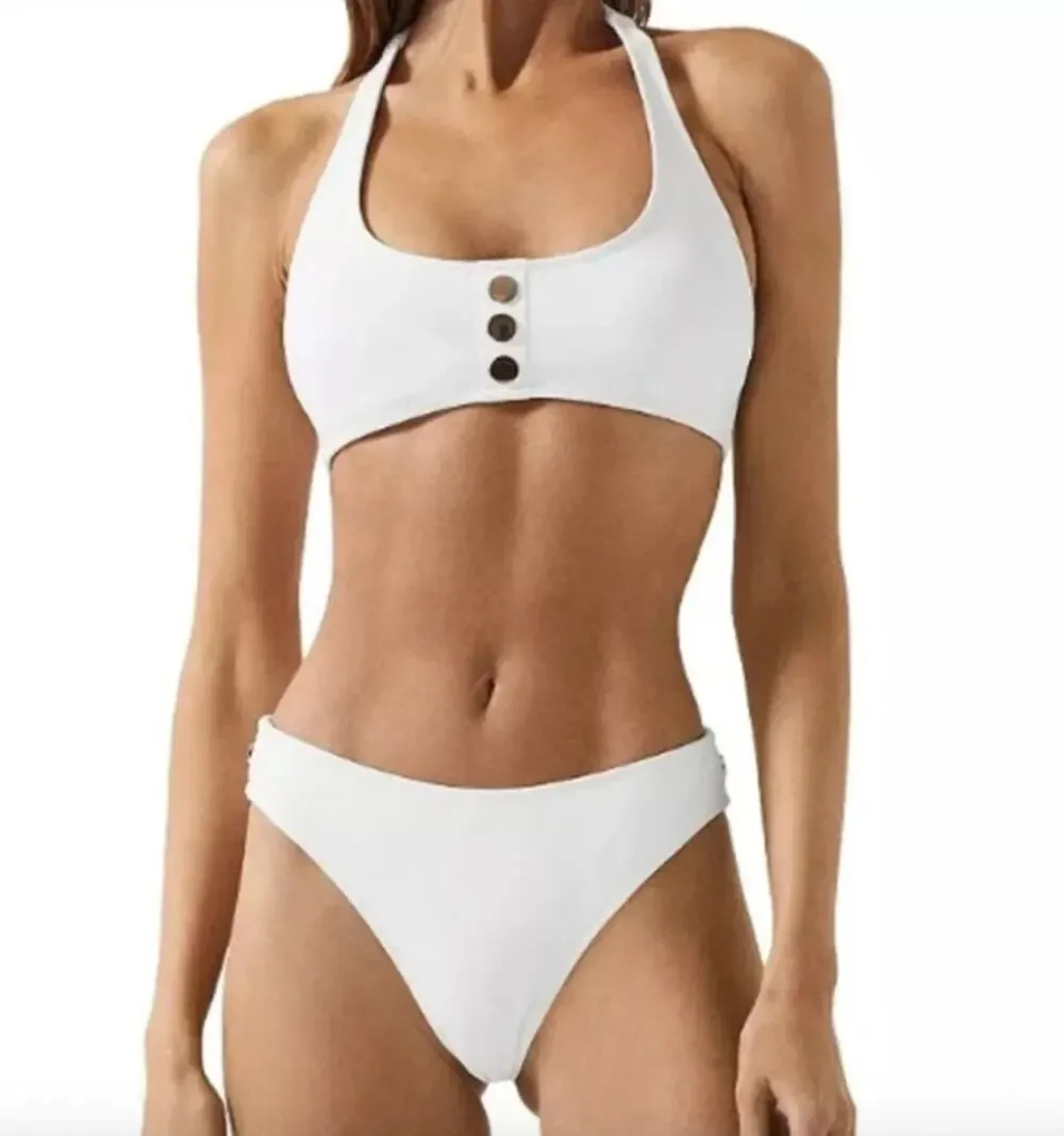REISS Iris Bathing Suit Size 4 NEW Top and Bottom Set Swimwear Swim $160
